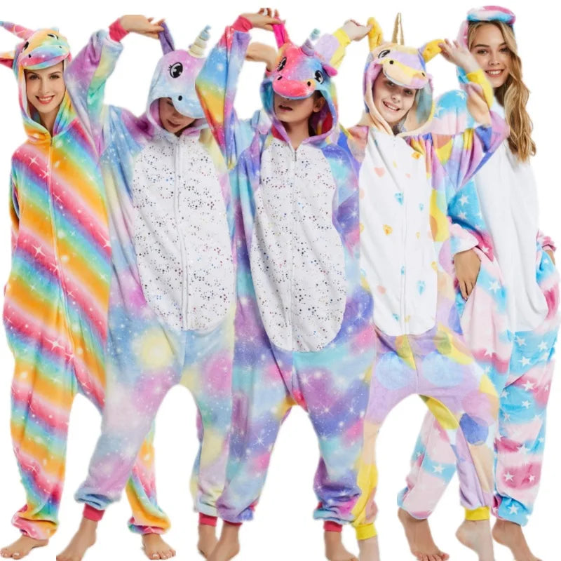 Pyjama pilou pilou Femme "Kigurumi Animal" – Douceur Fantaisie Hiver
