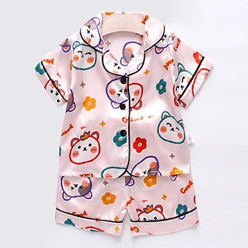 Pyjama Bébé « Satin des Petits Rêves » – Été Mixte