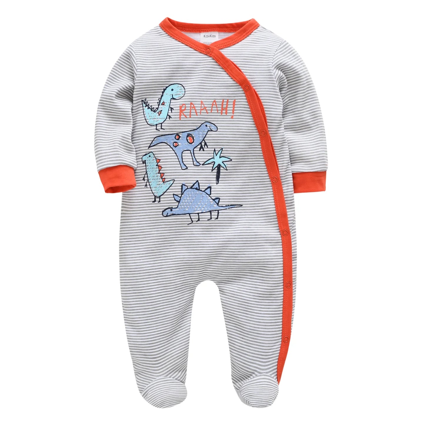 Pyjama Bébé “Rêve de Coton” – Lot de 3 Pyjamas 100% Coton Intelligent