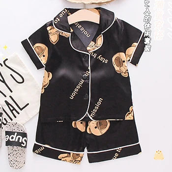 Pyjama Bébé « Satin des Petits Rêves » – Été Mixte