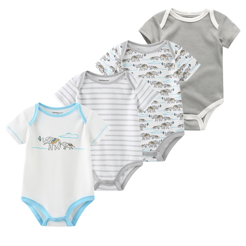 Pyjama Bébé “Pack Brisé” – Lot de 3 ou 4 Pyjamas en Coton Doux