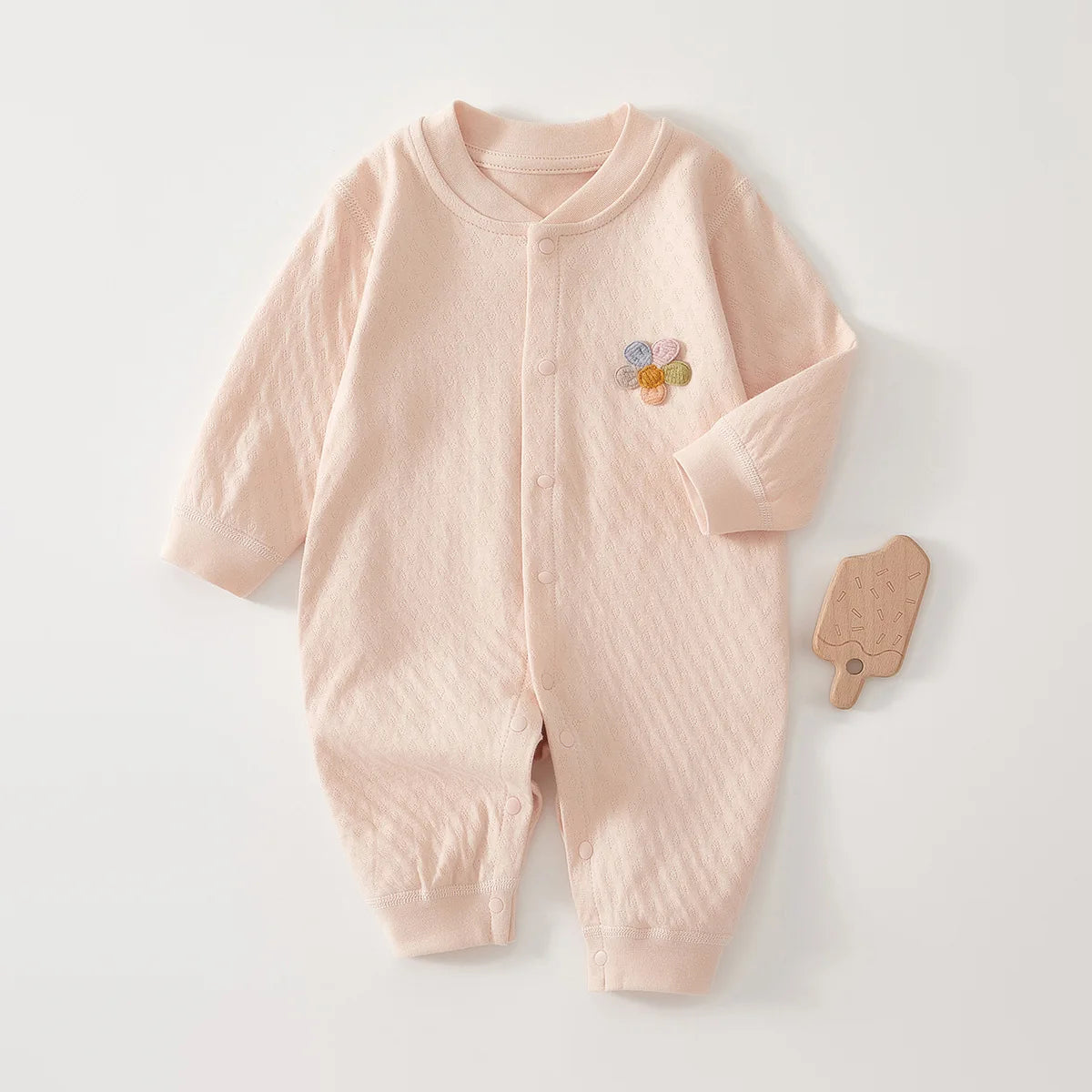 Pyjama Bébé Léger Coton "Little Nevia" – Grenouillère Été Respirante 0-24 Mois