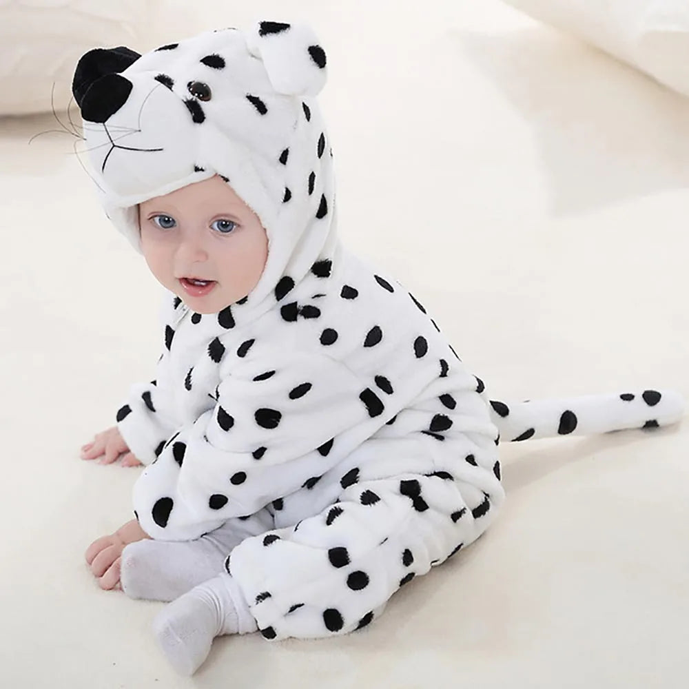 Pyjama pilou pilou Polaire Enfant Hiver – Licorne, Loup, Dino & Animaux, Combinaison Chaude