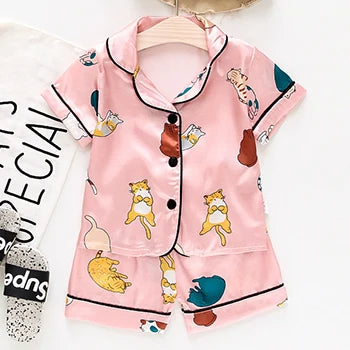 Pyjama Bébé « Satin des Petits Rêves » – Été Mixte