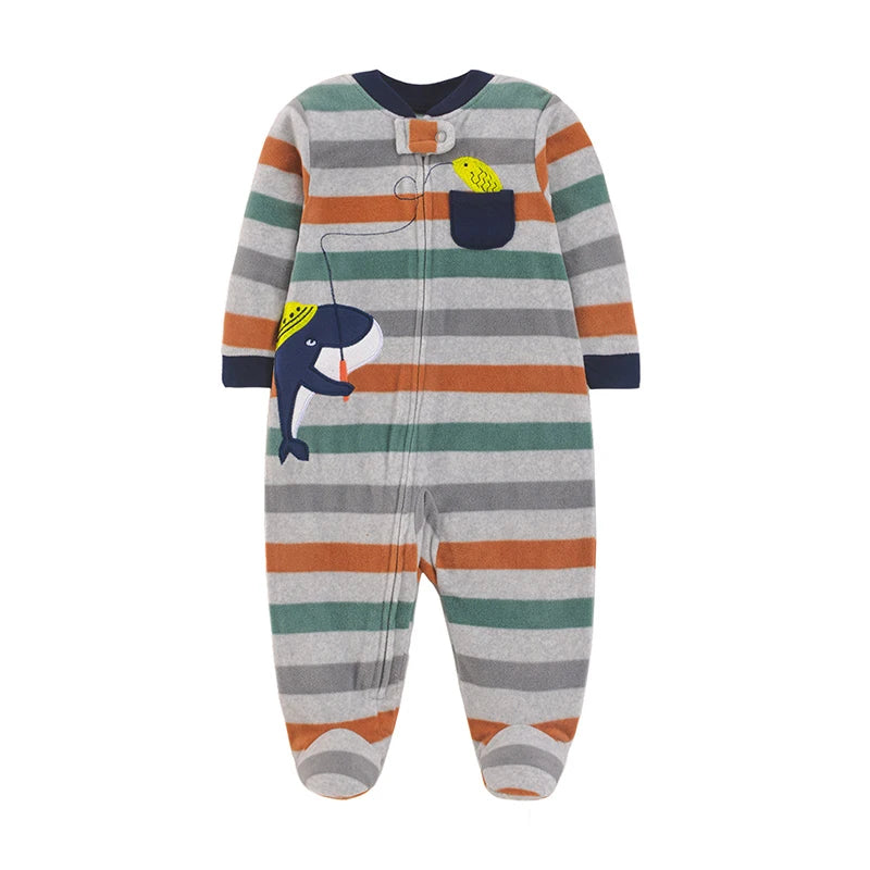 Pyjama Bébé “Forêt Douce” – Combinaison Coton Doux, Respirante et Confort Nuit & Jour