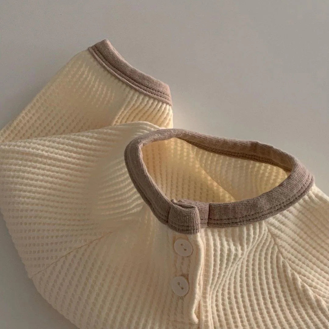 Pyjama Bébé Barbotteuse en Maille Douce – Combinaison Respirante Demi-Saison