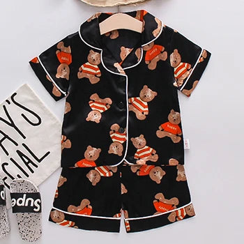 Pyjama Bébé « Satin des Petits Rêves » – Été Mixte