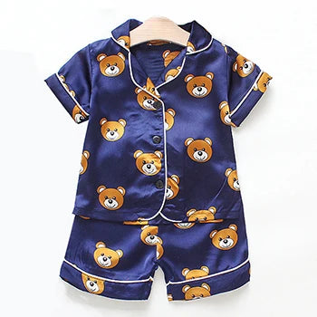 Pyjama Bébé « Satin des Petits Rêves » – Été Mixte