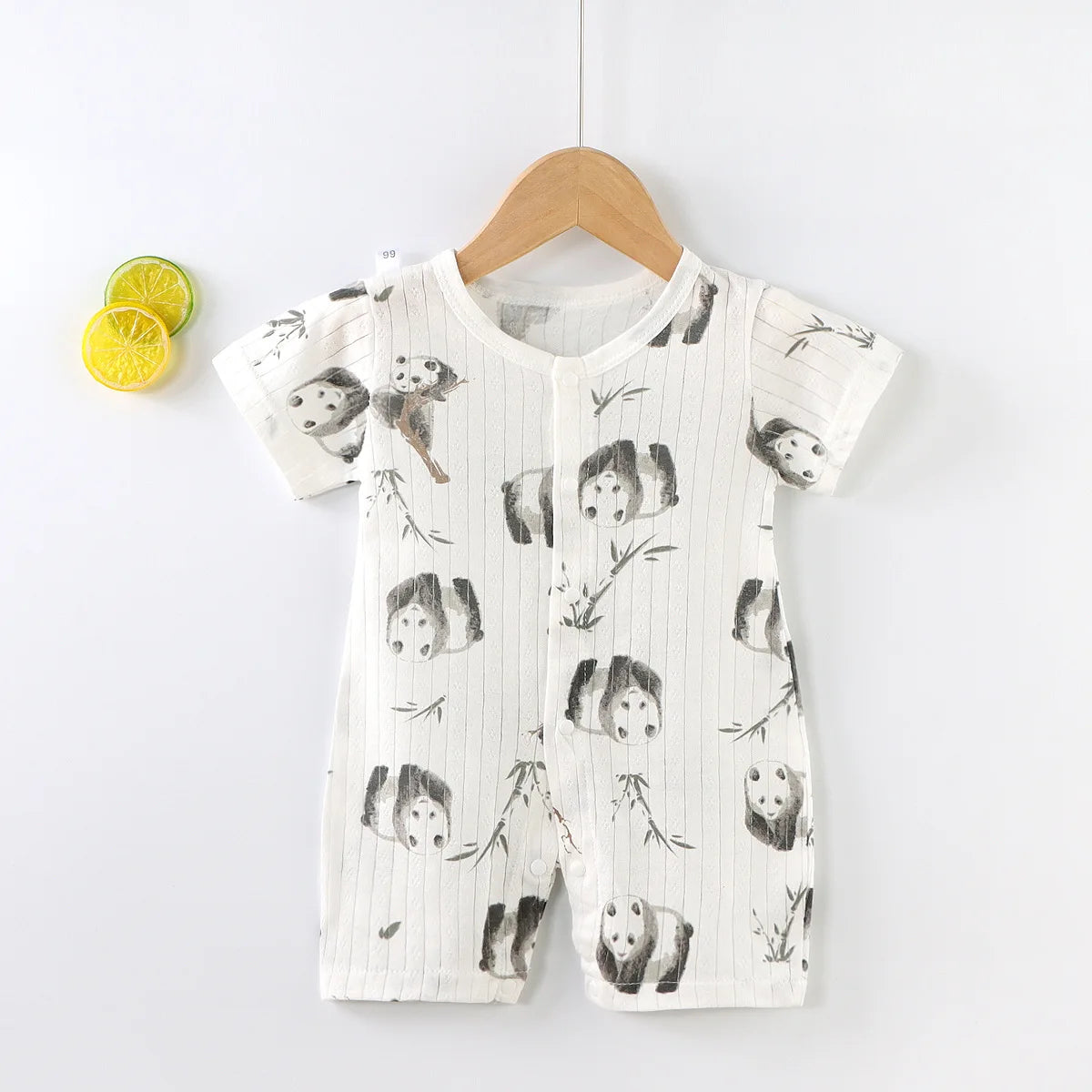 Pyjama Bébé “Brise d’Éveil” – Robe en Coton Été, Légère et Confortable