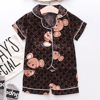 Pyjama Bébé « Satin des Petits Rêves » – Été Mixte