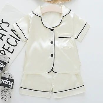 Pyjama Bébé « Satin des Petits Rêves » – Été Mixte