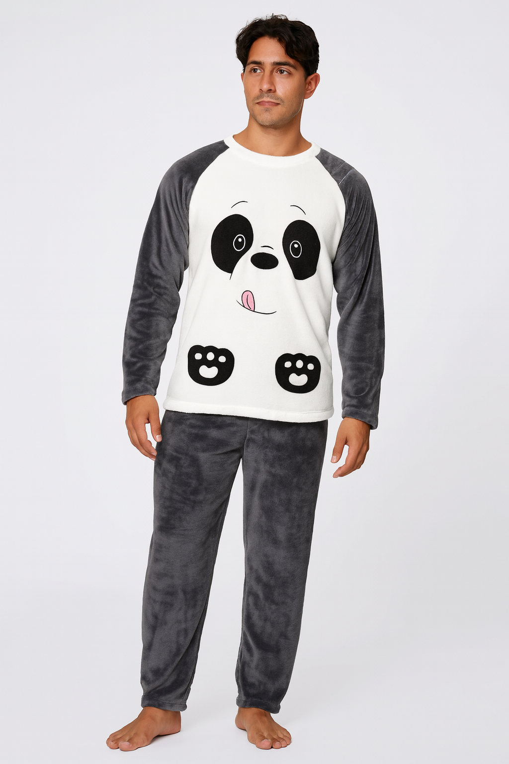 Pyjama Homme “L’Essentiel du Soir” – Ensemble Chaud en Flanelle Douce & Respirante