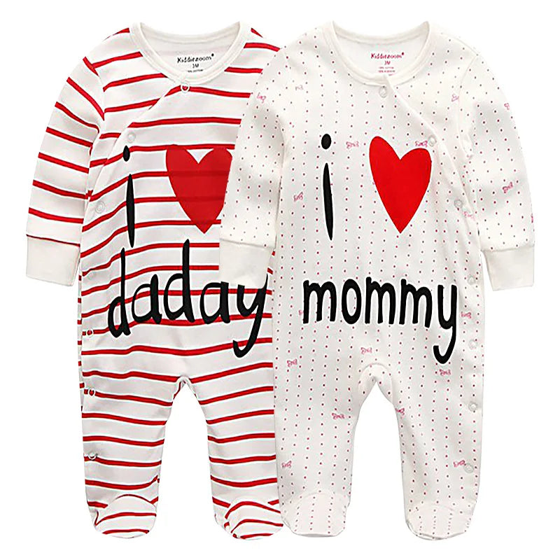 Pyjama Bébé “Pack Essentiel” – Lot de Pyjamas en Coton Doux
