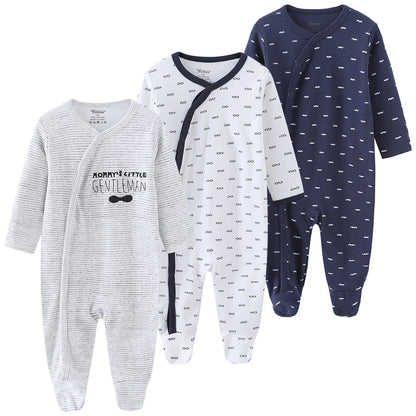 Pyjama Bébé “Pack Essentiel” – Lot de Pyjamas en Coton Doux