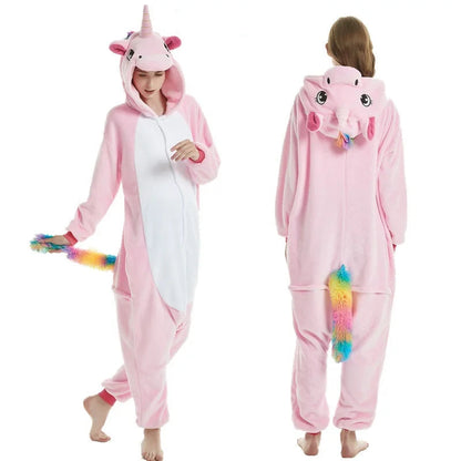 Pyjama pilou pilou Femme "Kigurumi Animal" – Douceur Fantaisie Hiver