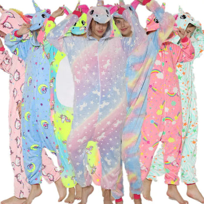 Pyjama pilou pilou Femme "Kigurumi Animal" – Douceur Fantaisie Hiver