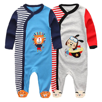 Pyjama Bébé “Pack Essentiel” – Lot de Pyjamas en Coton Doux