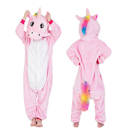 Kigurumi Enfant Hiver – Pilou Pilou Polaire, Licorne, Loup & Animaux