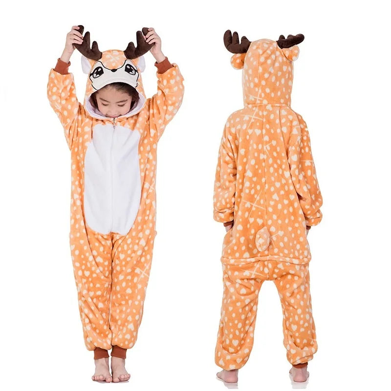 Kigurumi Enfant Hiver – Pilou Pilou Polaire, Licorne, Loup & Animaux