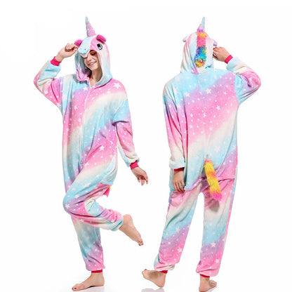 Pyjama pilou pilou Femme "Kigurumi Animal" – Douceur Fantaisie Hiver