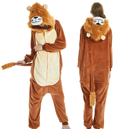 Pyjama pilou pilou Femme "Kigurumi Animal" – Douceur Fantaisie Hiver