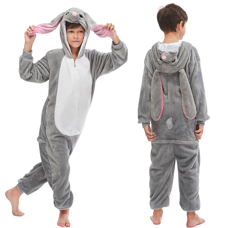 Kigurumi Enfant Hiver – Pilou Pilou Polaire, Licorne, Loup & Animaux