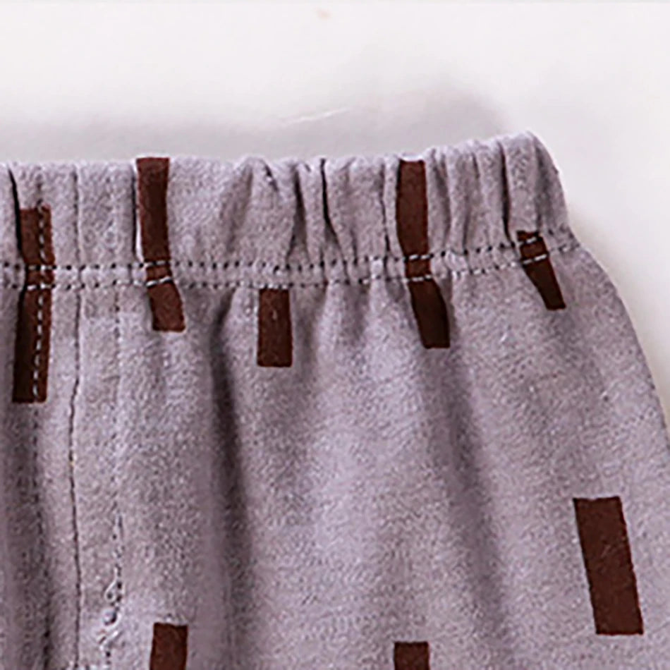 Pyjama Enfant Automne “L’Essentiel Doux” – Ensemble 2 Pièces en Coton Chaud, Manches Longues, Confort Saisonnier