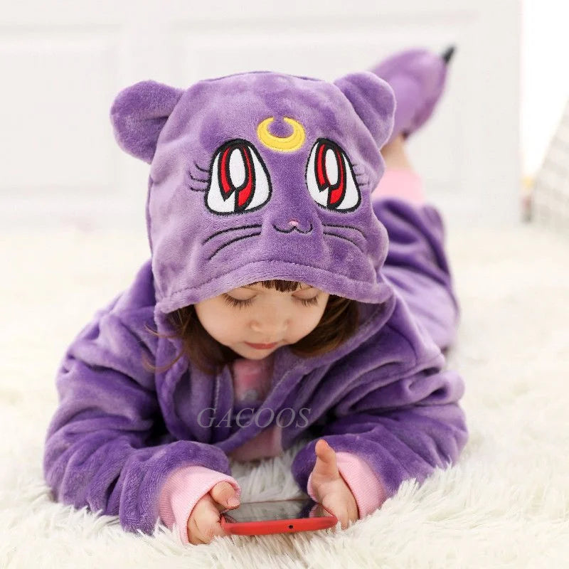 Kigurumi Enfant Hiver – Pilou Pilou Polaire, Licorne, Loup & Animaux