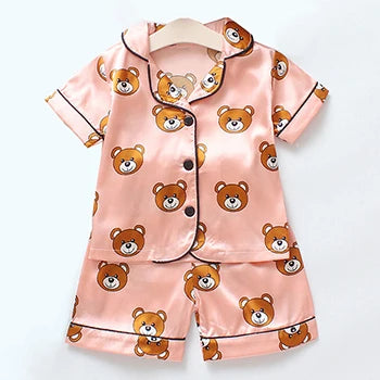 Pyjama Bébé « Satin des Petits Rêves » – Été Mixte