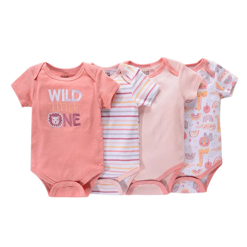 Pyjama Bébé “Pack Brisé” – Lot de 3 ou 4 Pyjamas en Coton Doux