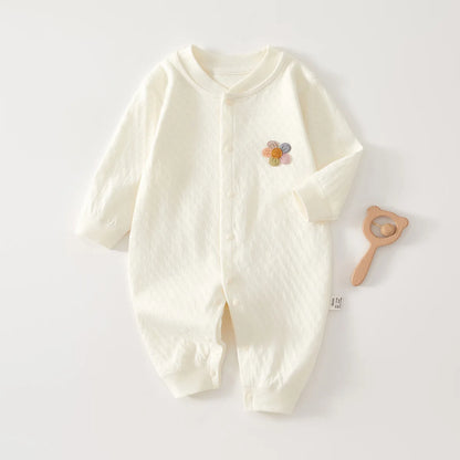 Pyjama Bébé Léger Coton "Little Nevia" – Grenouillère Été Respirante 0-24 Mois