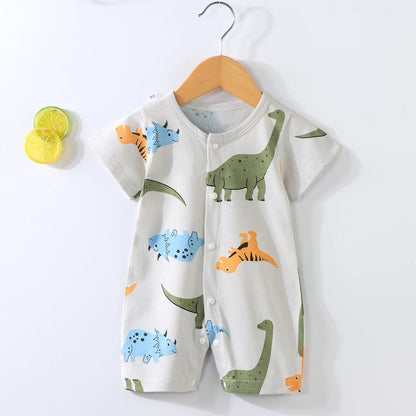 Pyjama Bébé “Brise d’Éveil” – Robe en Coton Été, Légère et Confortable