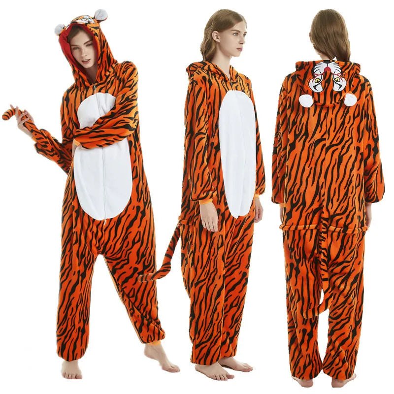 Pyjama pilou pilou Femme "Kigurumi Animal" – Douceur Fantaisie Hiver