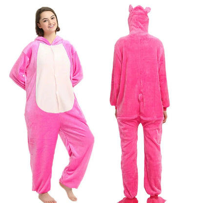 Pyjama pilou pilou Femme "Kigurumi Animal" – Douceur Fantaisie Hiver