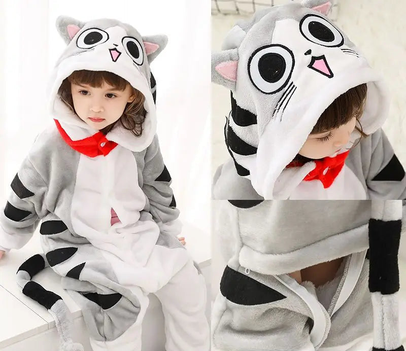Kigurumi Enfant Hiver – Pilou Pilou Polaire, Licorne, Loup & Animaux