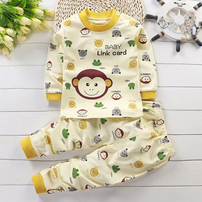 Pyjama enfant coton doux respirant – Toutes saisons – Confort nuit & jour – Motifs animaux ludiques – Pyjama bébé fille garçon – Taille 0 à 6 ans