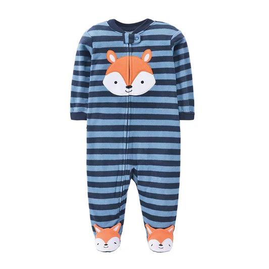 Pyjama Bébé “Forêt Douce” – Combinaison Coton Doux, Respirante et Confort Nuit & Jour