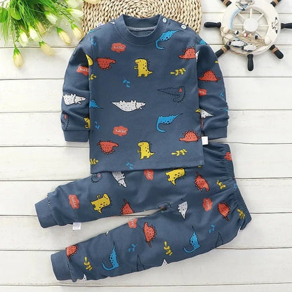 Pyjama enfant coton doux respirant – Toutes saisons – Confort nuit & jour – Motifs animaux ludiques – Pyjama bébé fille garçon – Taille 0 à 6 ans