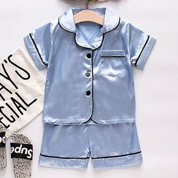 Pyjama Bébé « Satin des Petits Rêves » – Été Mixte