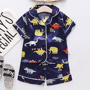 Pyjama Bébé « Satin des Petits Rêves » – Été Mixte