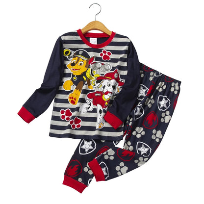 Pyjama Enfant “Pat’Patrouille” – Ensemble Coton Doux, 2 Pièces Manches Longues