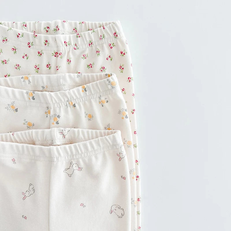 Pyjama Enfant “Lapinou Doux” – Ensemble 2 Pièces en Maille de Coton Respirant, 0-24 Mois Unisexe