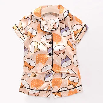 Pyjama Bébé « Satin des Petits Rêves » – Été Mixte