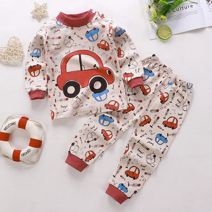 Pyjama Bébé & Enfant “Petits Rêves” – Ensemble Coton Doux Motifs Imprimés