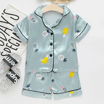 Pyjama Bébé « Satin des Petits Rêves » – Été Mixte