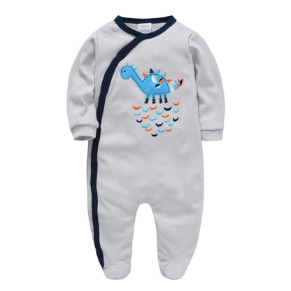Pyjama Bébé “Rêve de Coton” – Lot de 3 Pyjamas 100% Coton Intelligent