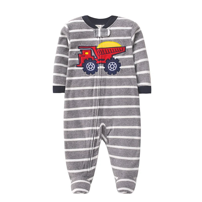 Pyjama Bébé “Forêt Douce” – Combinaison Coton Doux, Respirante et Confort Nuit & Jour