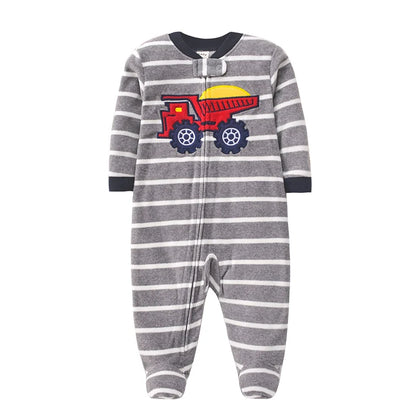 Pyjama Bébé “Forêt Douce” – Combinaison Coton Doux, Respirante et Confort Nuit & Jour