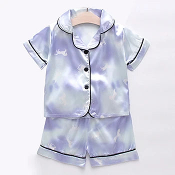 Pyjama Bébé « Satin des Petits Rêves » – Été Mixte