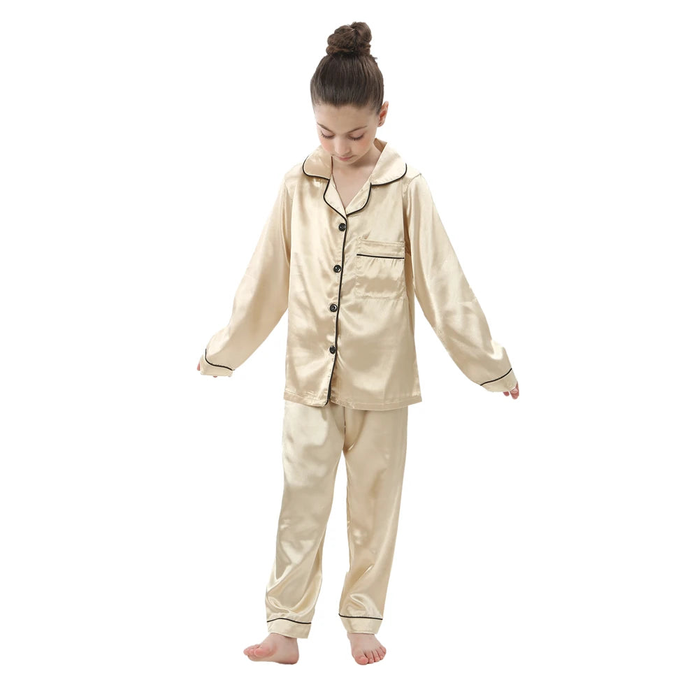 Pyjama Enfant Été “L’Essentiel à Fleur de Peau” – Ensemble Léger en Coton, Manches Courtes